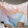 thumbnail image 1 of Pink Blue Marble Tapestry for Bedroom Wall Hanging Tapestry, Modern Ink Painting Abstract Ceiling Backdrop Tapestries Poster Blanket Wall Decor for Teens Room Living Room Dorm 39" x 59", 1 of 8