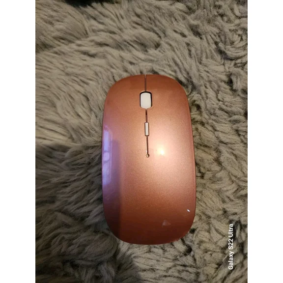 Pink Bluetooth Optical Mouse Usb