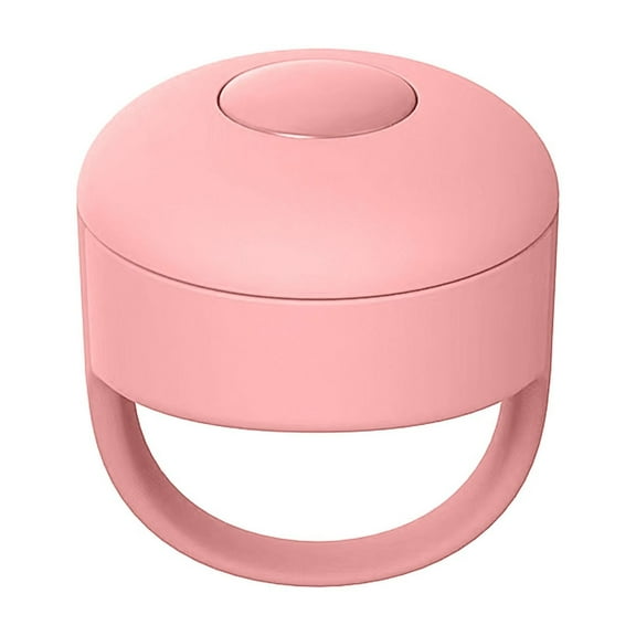 Pink Bluetooth Video Controller for Smartphones, Easy TikTok Scrolling and Novel Reading Tool, Remote Camera Control for Hands-Free Photos, Compatible with iOS and Android Devices