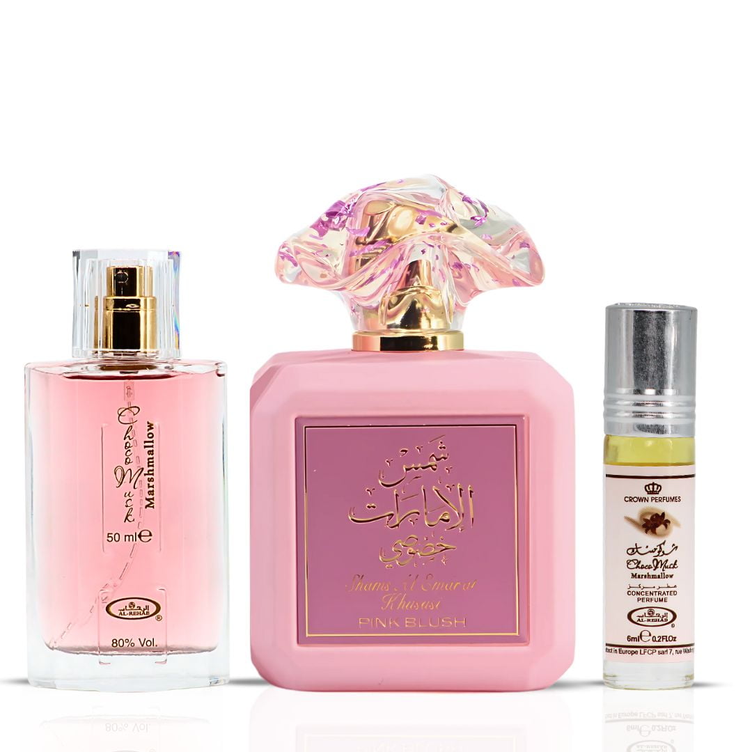 Pink Blush Eau De Parfum Spray 100ml by Ard Al Zaafaran & Choco
