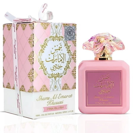 Pink Blush Shams Al Emarat Khususi Eau de Parfum Spray 100ml (3.4 oz) by Ard Al Zaafaran