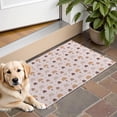 thumbnail image 1 of Pink Boho Bohemia Rainbow Shapes Dots Pattern Door Rugs,Washable Non Slip Door Mats Indoor,Decorative Door Mats,Entry Mat Indoor for Entrance,Bedroom,Kitchen,Bathroom,16"x24", 1 of 6