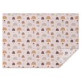 thumbnail image 1 of Pink Boho Bohemia Rainbow Shapes Dots Pattern Rectangle Tablecloth 60"x84",Waterproof Polyester Rectangle Table Cloth, Wipeable Spillproof Polyester Tablecloth for Dining, Camping, Indoor and Outdoor, 1 of 5