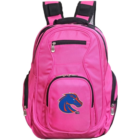 NCAA Boise State Broncos Pink Premium Laptop Backpack