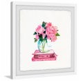 thumbnail image 1 of Pink Books Framed Painting Print, 1 of 6