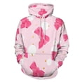 thumbnail image 1 of Pink Bow And Polka Dot Pattern 3d Sweatshirts Hoodie Fashion Casual Personality Men's Women Street Hoodie Pullovers Long Sleeve Comfortable Top, 1 of 6