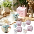 thumbnail image 1 of Pink Bow Coffee Mug 12oz Ceramic Cup with Bow Handle Coquette Style Microwave Dishwasher Safe Porcelain Tea Mug for Women Mom Girlfriend Valentine Mother's Day, 1 of 7