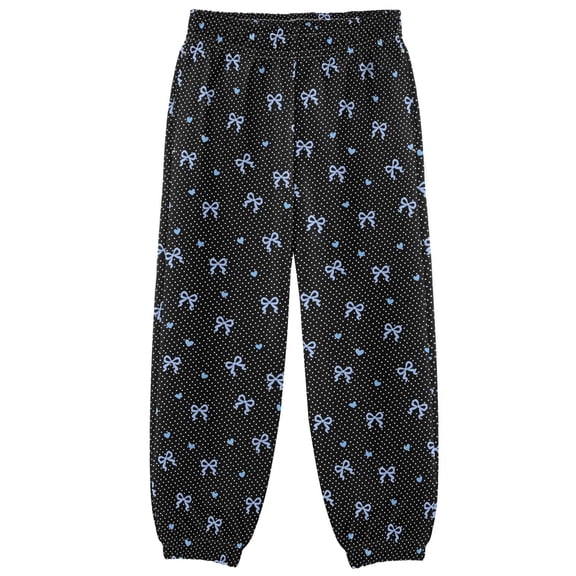 Pink Bow Heart Boys Pants Kids Casual Sweatpants Joggers Toddler Sports Pants 3-10 Years