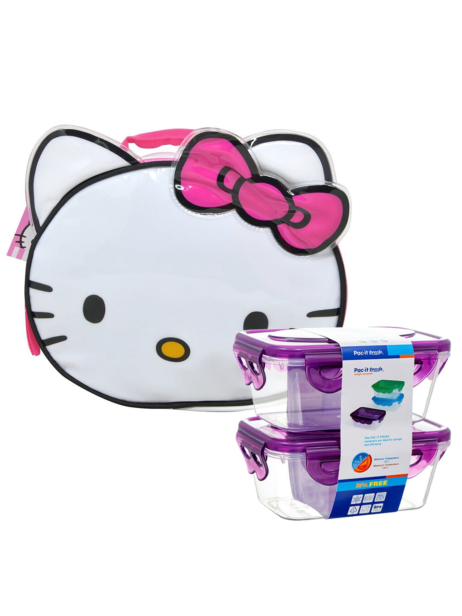 Pink Hello Kitty Friends Lunch Bag main image 1