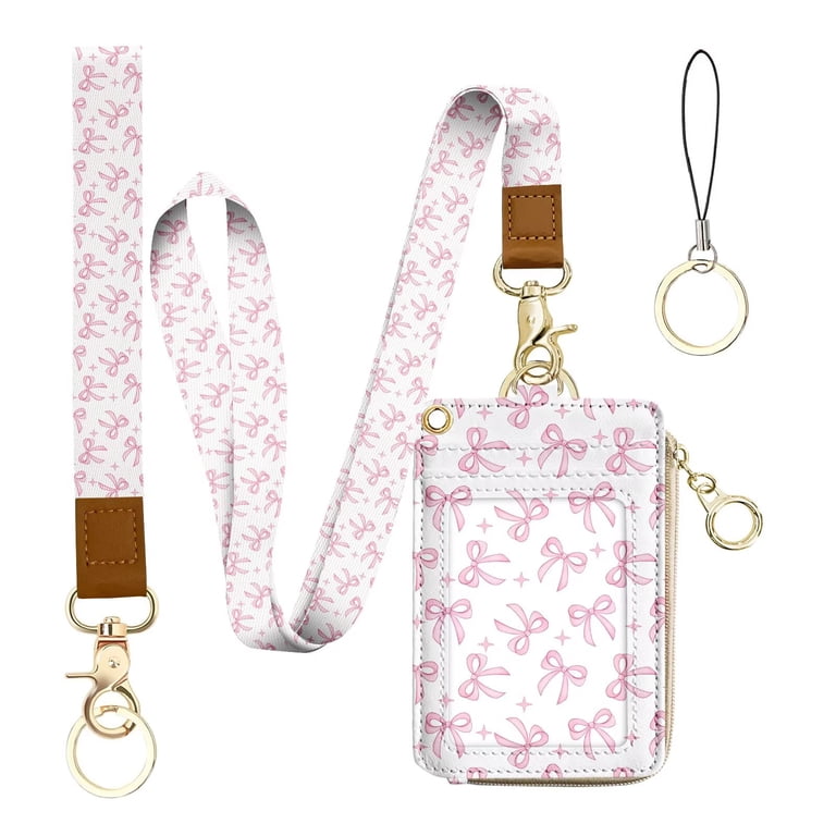 Roze ID-kaart Badge Houder - Roze Lanyard Kaarthouder - Roze Lanyard Neck Strap met Metalen Clip & Veiligheid Breakaway Release voor Pashouder - door ID Card It Roze ID-kaart Badge Houder - Roze Lanyard Kaarthouder - Roze Lanyard Neck Strap met Metalen Clip & Veiligheid Breakaway Release voor Pashouder - door ID Card It