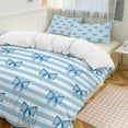 thumbnail image 1 of Pink Bow Pattern 3D Set Duvet Cover Quilt Cover Theme for Full Size, 1 of 6