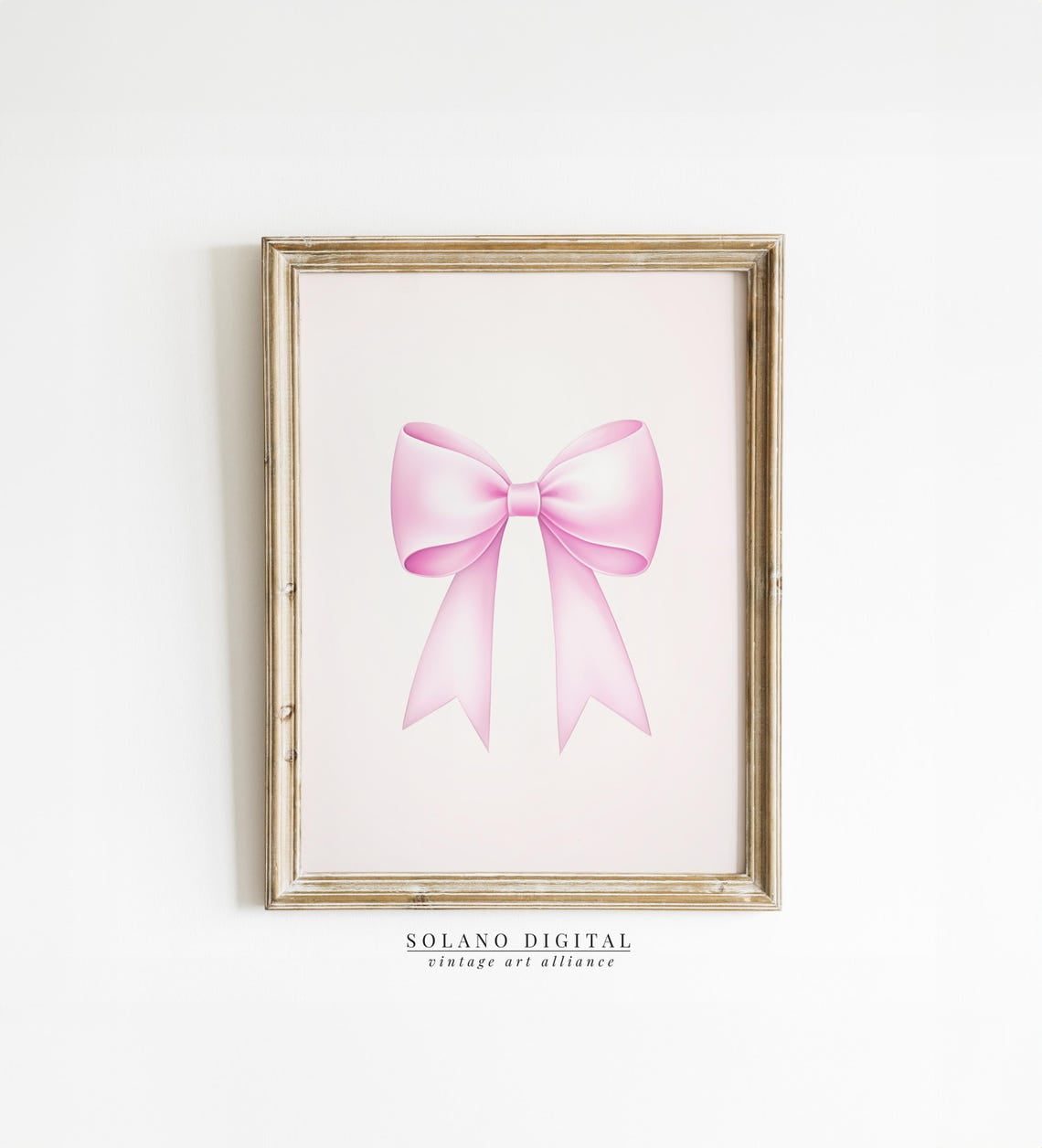 Pink Bow Print Coquette Aesthetic Pirntable Pink Nursery Girly Wall Art ...