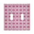 thumbnail image 1 of Pink Bows Decorative Light Switch Plates Switch Cover Decorative Wall Plates Ideal for Living Room Kitchen Bedroom and Study, 1 of 8