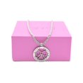 thumbnail image 1 of Pink Box Women's Inspirational Rope Necklace, 1 of 1