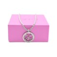 thumbnail image 1 of Pink Box Women's Inspirational Rope Necklace, 1 of 1