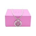 thumbnail image 1 of Pink Box Women's Inspirational Rope Necklace, 1 of 1