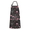 thumbnail image 1 of Pink Breast Cancer Awareness Apron-Garden Aprons for Women with Pockets-Cotton Linen Waterproof Kitchen Cooking Gardening Aprons Adjustable for Kitchen,Cooking,BBQ and Salon 32"x27", 1 of 7