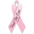 thumbnail image 1 of Breast Cancer Awareness Pink Ribbon Yard Sign with Stakes - 12.8 inches X 23.5 inches, 1 of 4