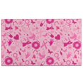 thumbnail image 1 of Pink Breast Cancer Door Rugs,Washable Non Slip Door Mats Indoor,Decorative Door Mats,Entry Mat Indoor for Entrance,Bedroom,Kitchen,Bathroom,17"x30", 1 of 6