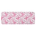 thumbnail image 1 of Pink Breast Cancer Kitchen Rug Mat,Kitchen Runner Rugs Non Skid Washable,Decorative Kitchen Floor Mats for Kitchen,Sink,Laundry,17"x47.2", 1 of 7