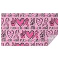 thumbnail image 1 of Pink Breast Cancer and Love Rectangle Tablecloth 60"x102",Waterproof Polyester Rectangle Table Cloth, Wipeable Spillproof Polyester Tablecloth for Dining, Camping, Indoor and Outdoor, 1 of 6