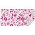 thumbnail image 1 of Pink Breast Cancer and Love Rectangle Tablecloth 60"x120",Waterproof Polyester Rectangle Table Cloth, Wipeable Spillproof Polyester Tablecloth for Dining, Camping, Indoor and Outdoor, 1 of 6