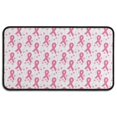 thumbnail image 1 of Pink Breast Cancer and Pioneer Flower Door Rugs,Washable Non Slip Door Mats Indoor,Decorative Door Mats,Entry Mat Indoor for Entrance,Bedroom,Kitchen,Bathroom,30"x17", 1 of 6