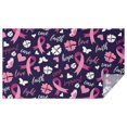 thumbnail image 1 of Pink Breast Cancer and Pioneer Flower Rectangle Tablecloth 60"x102",Waterproof Polyester Rectangle Table Cloth, Wipeable Spillproof Polyester Tablecloth for Dining, Camping, Indoor and Outdoor, 1 of 6