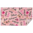 thumbnail image 1 of Pink Breast Cancer and Pioneer Flower Rectangle Tablecloth 60"x102",Waterproof Polyester Rectangle Table Cloth, Wipeable Spillproof Polyester Tablecloth for Dining, Camping, Indoor and Outdoor, 1 of 6