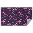 thumbnail image 1 of Pink Breast Cancer Rectangle Tablecloth 60"x102",Waterproof Polyester Rectangle Table Cloth, Wipeable Spillproof Polyester Tablecloth for Dining, Camping, Indoor and Outdoor, 1 of 6