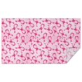 thumbnail image 1 of Pink Breast Cancer Rectangle Tablecloth 60"x102",Waterproof Polyester Rectangle Table Cloth, Wipeable Spillproof Polyester Tablecloth for Dining, Camping, Indoor and Outdoor, 1 of 6