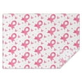 thumbnail image 1 of Pink Breast Cancer Rectangle Tablecloth 60"x84",Waterproof Polyester Rectangle Table Cloth, Wipeable Spillproof Polyester Tablecloth for Dining, Camping, Indoor and Outdoor, 1 of 5
