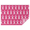 thumbnail image 1 of Pink Breast Cancer Rectangle Tablecloth 60"x84",Waterproof Polyester Rectangle Table Cloth, Wipeable Spillproof Polyester Tablecloth for Dining, Camping, Indoor and Outdoor, 1 of 5