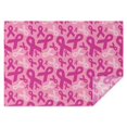thumbnail image 1 of Pink Breast Cancer Rectangle Tablecloth 60"x84",Waterproof Polyester Rectangle Table Cloth, Wipeable Spillproof Polyester Tablecloth for Dining, Camping, Indoor and Outdoor, 1 of 5