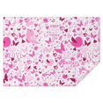 thumbnail image 1 of Pink Breast Cancer Rectangle Tablecloth 60"x84",Waterproof Polyester Rectangle Table Cloth, Wipeable Spillproof Polyester Tablecloth for Dining, Camping, Indoor and Outdoor, 1 of 5