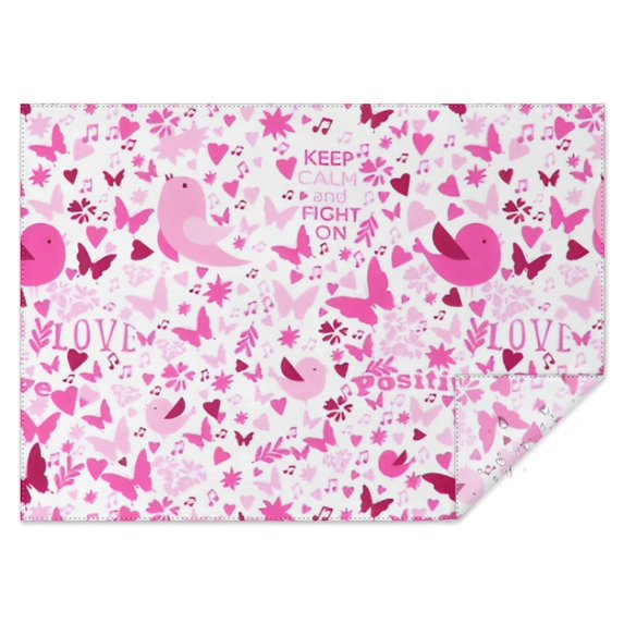 Pink Breast Cancer Rectangle Tablecloth 60"x84",Waterproof Polyester Rectangle Table Cloth, Wipeable Spillproof Polyester Tablecloth for Dining, Camping, Indoor and Outdoor