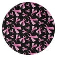 thumbnail image 1 of Pink Breast Cancer Round Blanket,Comfortable Soft Flannel Throw Blanket,All Season,Warm Lightweight Blankets for Sofa Bed Couch Living Room Chair 47"x47", 1 of 5
