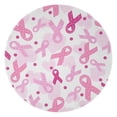 thumbnail image 1 of Pink Breast Cancer Round Blanket,Comfortable Soft Flannel Throw Blanket,All Season,Warm Lightweight Blankets for Sofa Bed Couch Living Room Chair 47"x47", 1 of 5