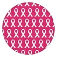 thumbnail image 1 of Pink Breast Cancer Round Fitted Tablecloth with Elastic Edge,Dining Table Cover Waterproof,Outdoor Round Tablecloth for Camping,Dining,Indoor and Outdoor, 1 of 7