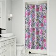thumbnail image 1 of Pink Breast Cancer Shower Curtain 36"x72" ,Bathroom Decorative Shower Curtains Set with 12 Hooks,Modern Waterproof Washable Shower Curtain, 1 of 6