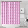 thumbnail image 1 of Pink Breast Cancer Shower Curtain 72"x84" ,Bathroom Decorative Shower Curtains Set with 12 Hooks,Modern Waterproof Washable Shower Curtain, 1 of 6