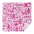 thumbnail image 1 of Pink Breast Cancer Square Tablecloth,Waterproof Square Table Cover,Wipeable Spillproof Washable Table Cover for Home Kitchen Party Decor 42"X42"(107x107cm), 1 of 6