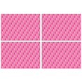 thumbnail image 1 of Pink Breast Cancer Summer Placemats Table Placemats Set Of 4-Linen Kitchen Washable Placemats Table Mats 11.8"x17.7" Non-Slip Heat Resistant, 1 of 6