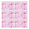 thumbnail image 1 of Pink Breast Cancer Summer Placemats Table Placemats Set Of 6-Linen Kitchen Washable Placemats Table Mats 11.8"x17.7" Non-Slip Heat Resistant, 1 of 5