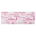 thumbnail image 1 of Pink Breast Cancer and Love Kitchen Rug Mat,Kitchen Runner Rugs Non Skid Washable,Decorative Kitchen Floor Mats for Kitchen,Sink,Laundry,17"x47.2", 1 of 7