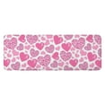 thumbnail image 1 of Pink Breast Cancer and Love Kitchen Rug Mat,Kitchen Runner Rugs Non Skid Washable,Decorative Kitchen Floor Mats for Kitchen,Sink,Laundry,17"x47.2", 1 of 7