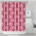 thumbnail image 1 of Pink Breast Cancer and Love Shower Curtain 72"x84" ,Bathroom Decorative Shower Curtains Set with 12 Hooks,Modern Waterproof Washable Shower Curtain, 1 of 6