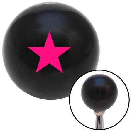 Pink Brigadier General Black Shift Knob with M16 x 1.5 Insert Shifter Auto Manual