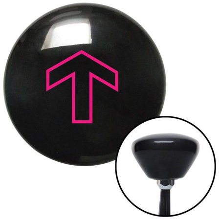 Pink Broad Arrow Up Black Retro Shift Knob with M16 x 1.5 Insert Shifter Auto Brody