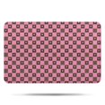 thumbnail image 1 of Pink Brown Heart Checkered Pattern Bathroom Rugs Mat,Non Slip Microfiber Bathroom Rug,Rubber Backing,Soft Bathroom Mats for Bathroom Floor,Tub and Shower,17x27in(43x68cm), 1 of 5